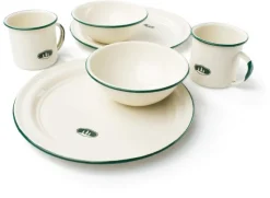 Gsi Deluxe Enamelware Cup Cream