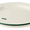 Gsi Deluxe Enamelware Plate Cream