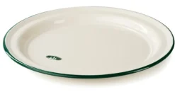 Gsi Deluxe Enamelware Plate Cream