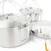 Gsi Glacier Stainless Troop Cookset Retkikeittiösetti