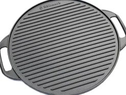 Hallmark Cast Iron Grill Pan Kaksipuolinen Grillipannu, 42 Cm
