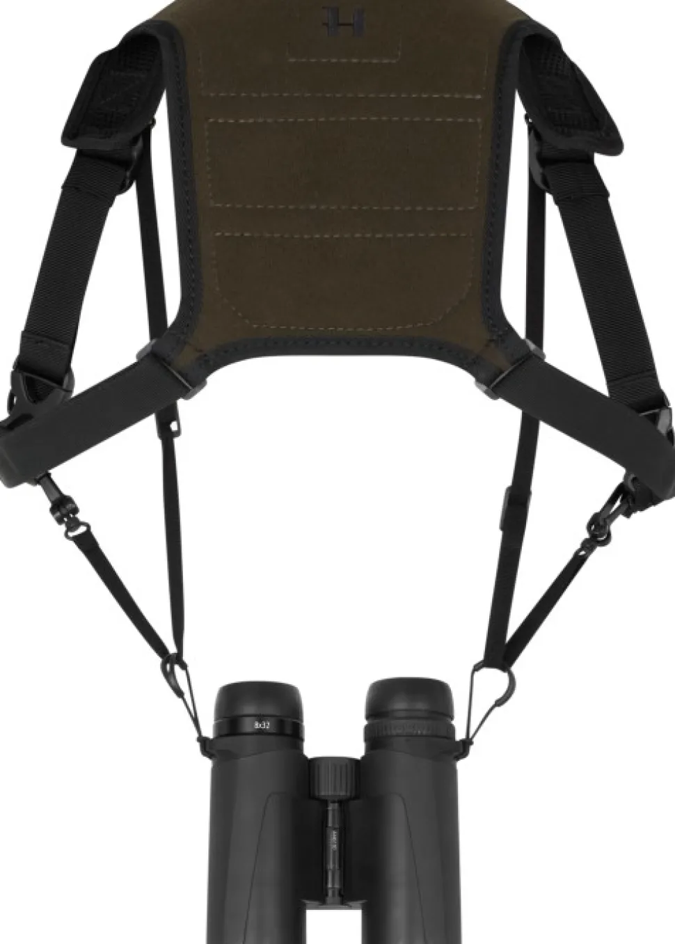 Harkila Deer Stalker Bino Strap Kiikarin Kantolaukku Valjailla, Willow Green