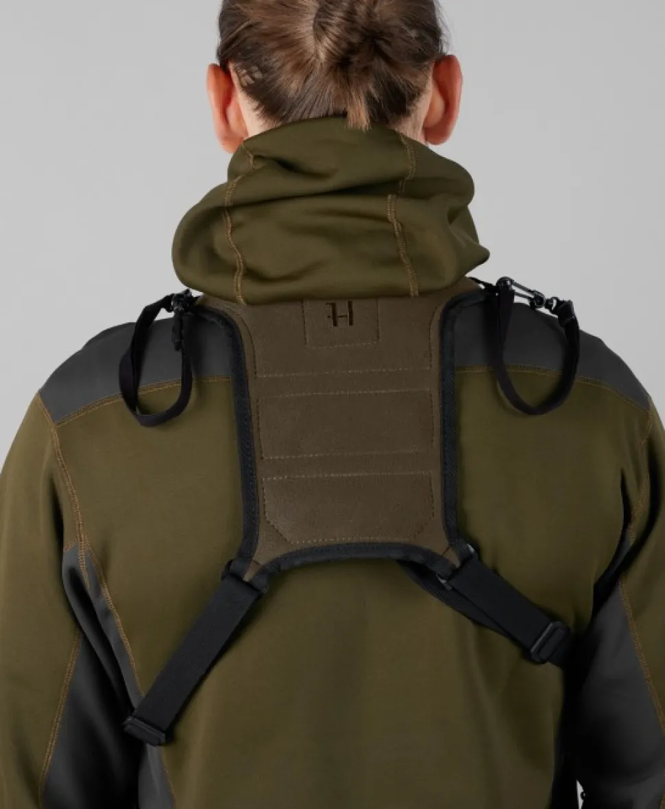 Harkila Deer Stalker Bino Strap Kiikarin Kantolaukku Valjailla, Willow Green