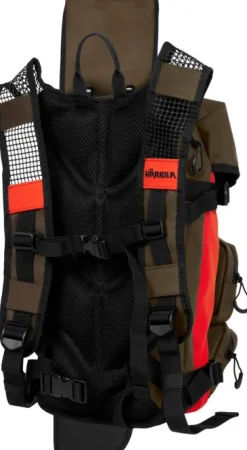 Harkila Wildboar Pro Metsästysreppu, 12 L, Tummanvihrea/Oranssi