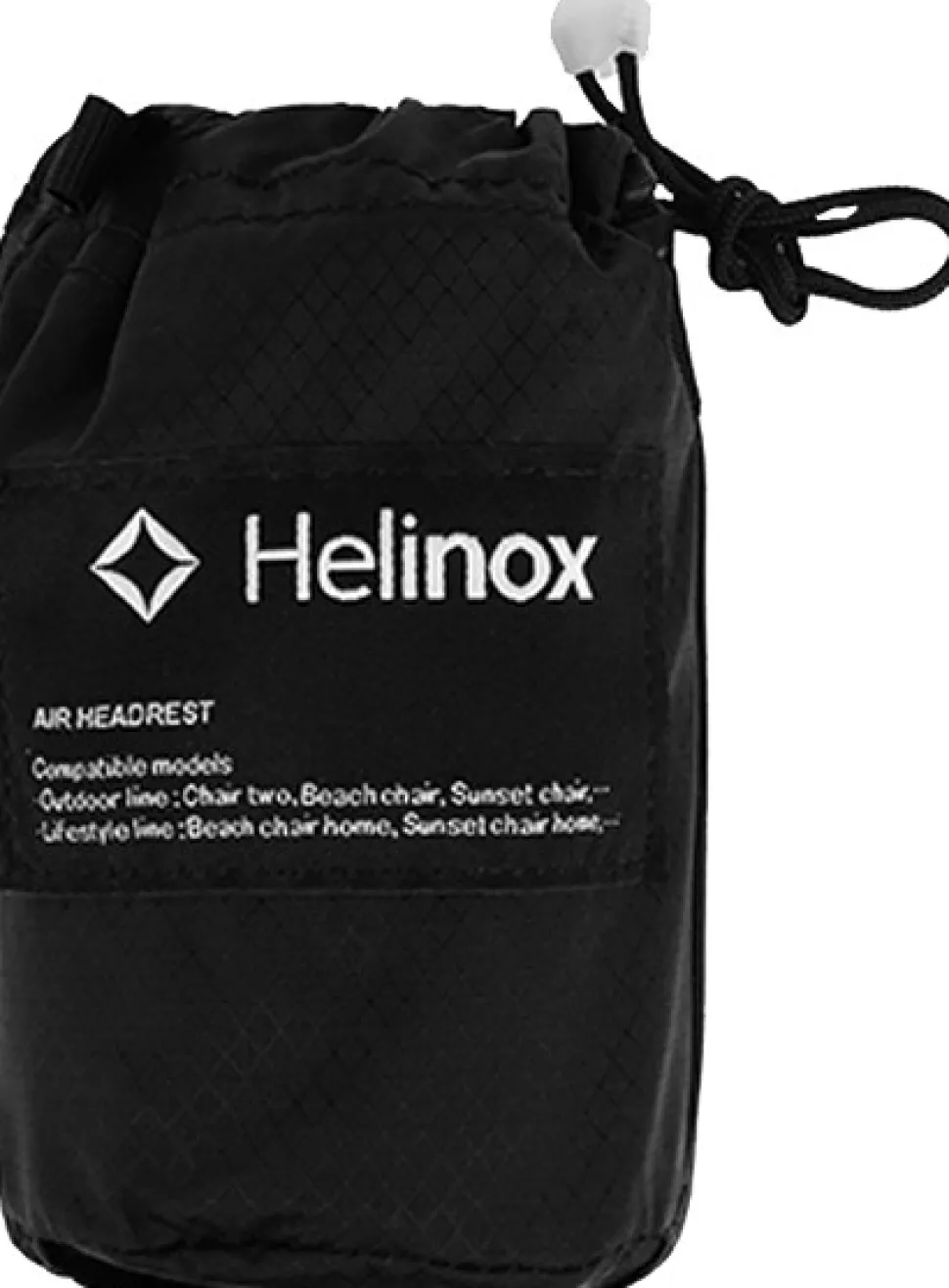 Helinox-Retkituolin Niskatyyny, Musta/Harmaa