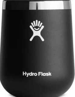 Hydroflask Insulated Wine Tumbler Eristetty Viinimuki, 296 Ml, Musta