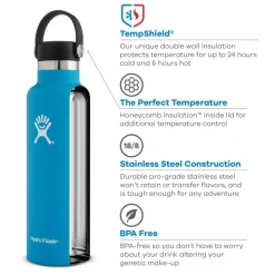 Hydroflask Standard Mouth Flex 621 Ml Olive