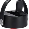 Hydroflask Wide Flex Straw Cap Korkki, Musta