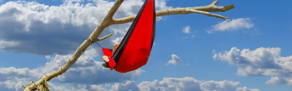 Jr Gear Hammock Double Riippumatto, Punainen
