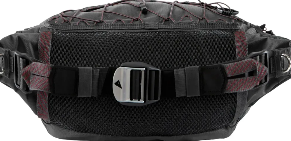 Klattermusen Fimmafang 4.0 Lumbarpack Vyolaukku, Musta