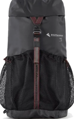 Klattermusen Fjorm Backpack Vaellusreppu, Musta