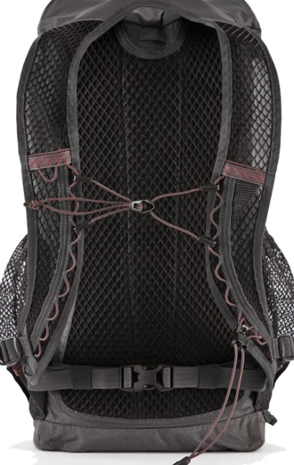 Klattermusen Fjorm Backpack Vaellusreppu, Musta