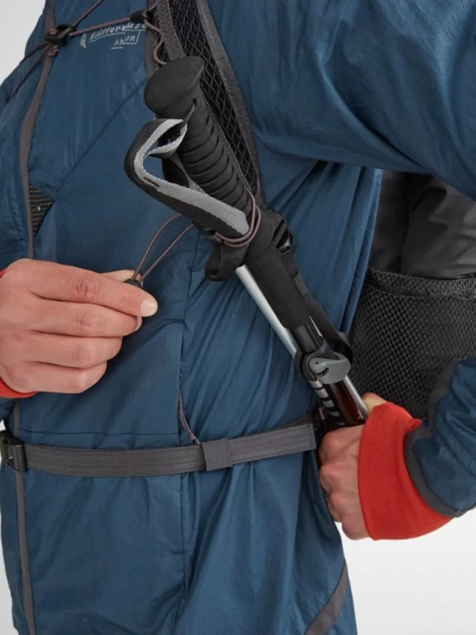 Klattermusen Fjorm Backpack Vaellusreppu, Musta