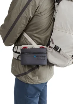 Klattermusen Hipbelt Pocket 2.0 Lisatasku, Tummanharmaa