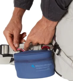 Klattermusen Hipbelt Pocket 2.0 Lisatasku, Tummanharmaa
