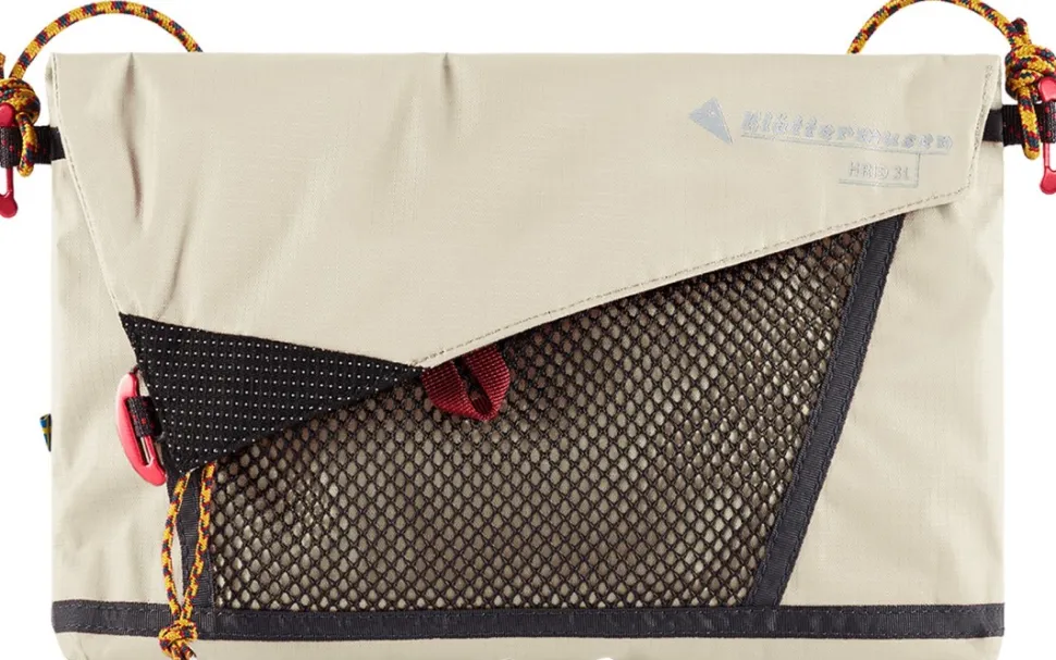 Klattermusen Hrid Wp Accessory Bag Tarvikelaukku, 3 L, Harmaavalkoinen