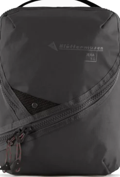 Klattermusen Jera Travel Organizer -Pakkauspussi, Musta, 5 L