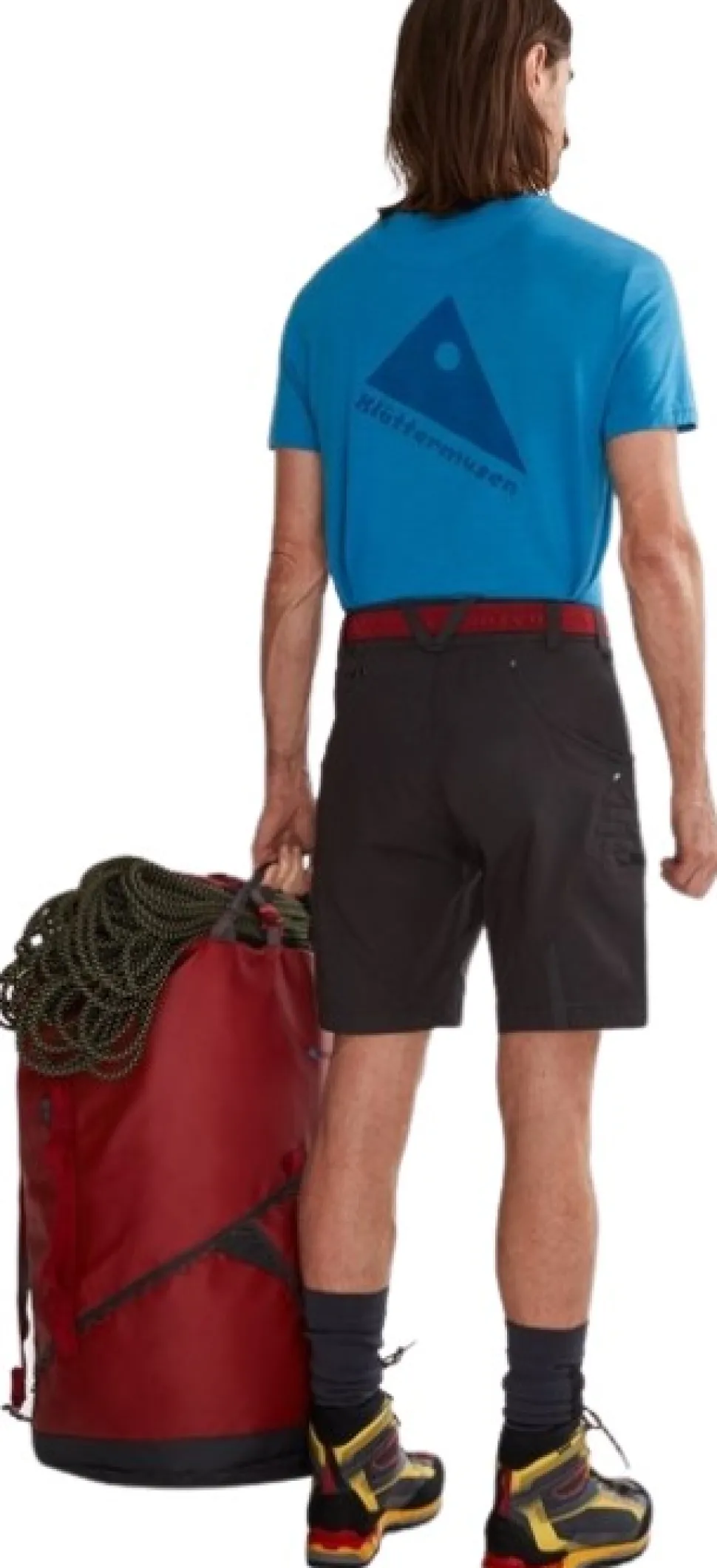 Klattermusen Ydalir Duffelbag Varustekassi, 80 L, Punainen