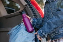 Klean Kanteen Classic Narrow Juomapullo Sporttikorkilla, 532 Ml, Violetti