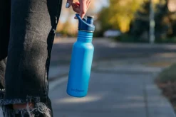 Klean Kanteen Classic Narrow Juomapullo Sporttikorkilla, 532 Ml, Sininen