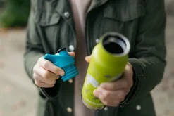 Klean Kanteen Kids Insulated Classic Narrow Lasten Juomapullo, 355 Ml, Sport Cap, Safari