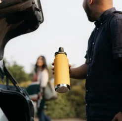 Klean Kanteen Tkwide 946Ml With Wide Chug Cap Brushed Stainless