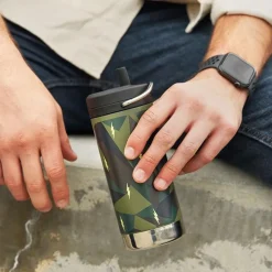 Klean Kanteen Tkwide 355Ml With Wide Twist Cap Blue Tint