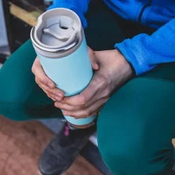 Klean Kanteen Tkwide 592Ml With Wide Cafe Cap Real Teal