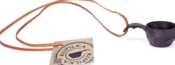 Kupilka 1 Mini Cup With Leather Cord Black
