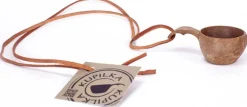 Kupilka 1 Mini Cup With Leather Cord Brown