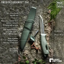 Light My Fire Fireknife Bio Rustyorange