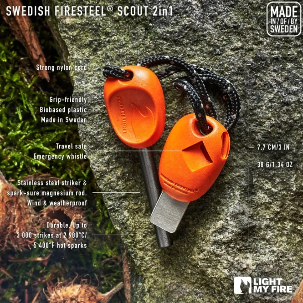 Light My Fire Firesteel Bio Scout Tulustikku Orange