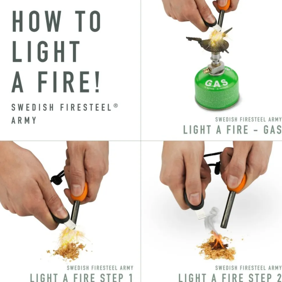 Light My Fire Firesteel Bio Army Rusty Orange