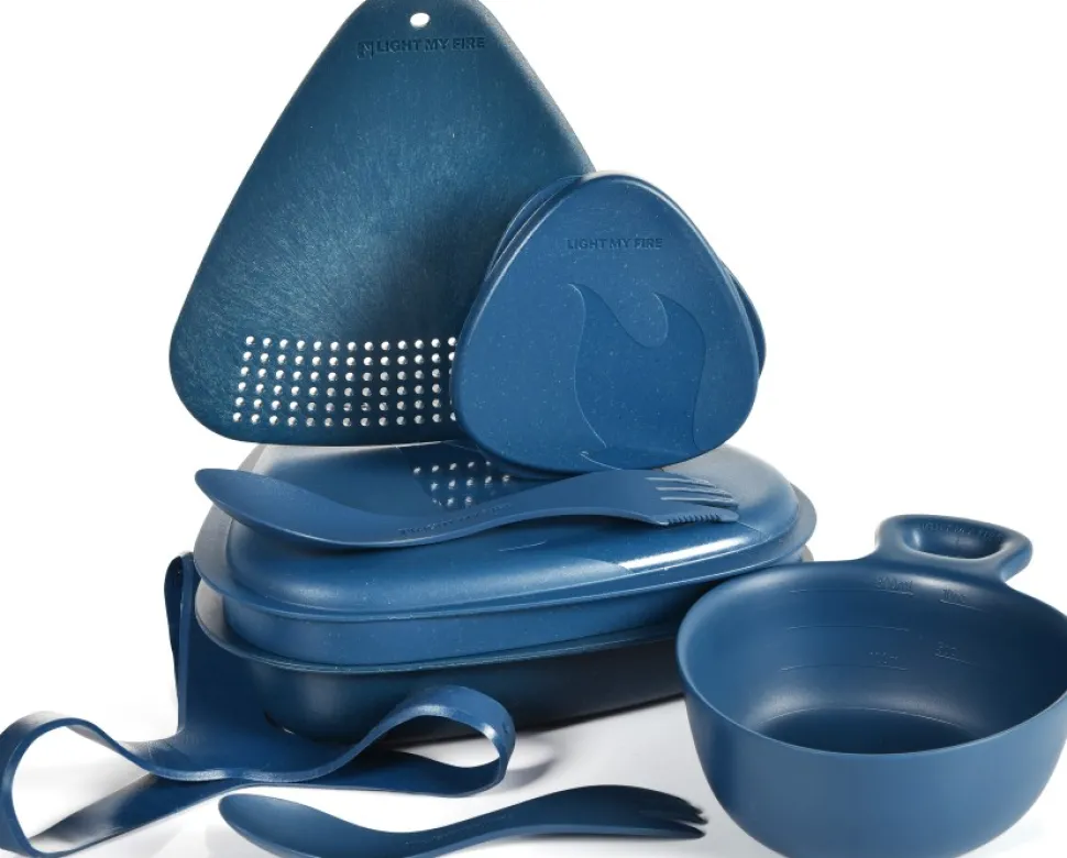Light My Fire Outdoor Mealkit Bio Astiasarja, Hazy Blue