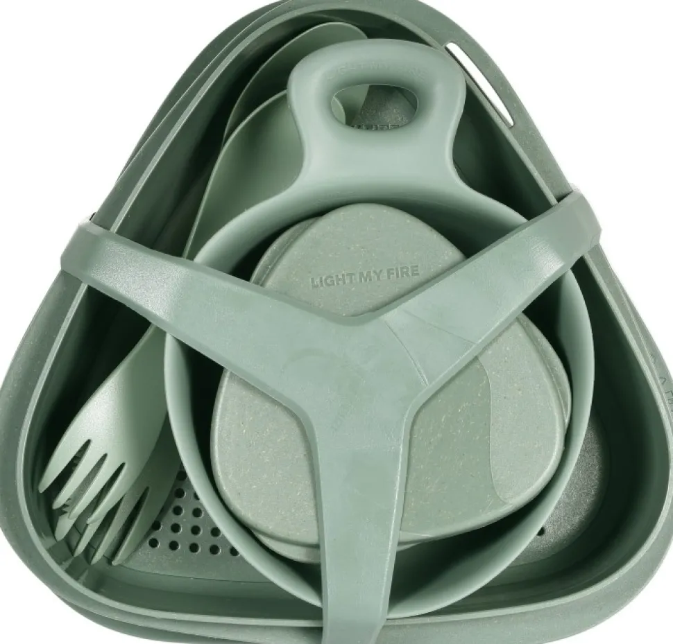 Light My Fire Outdoor Mealkit Bio Astiasarja, Sandy Green