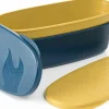 Light My Fire Snapbox Oval Bio 2-Pack Musty Yellow / Hazy Blue