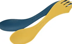 Light My Fire Spork Medium Bio 2-Pack Musty Yellow / Hazy Blue