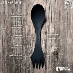 Light My Fire Spork Original Bio Slaty Black