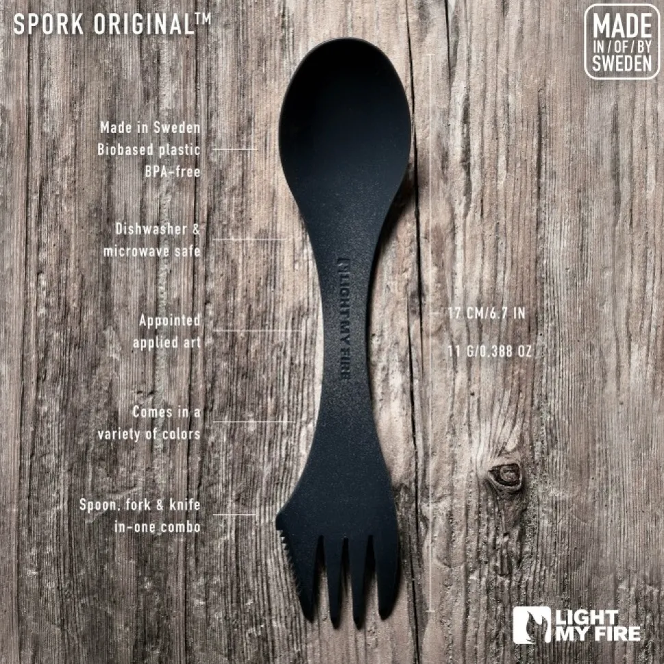 Light My Fire Spork Original Bio Slaty Black