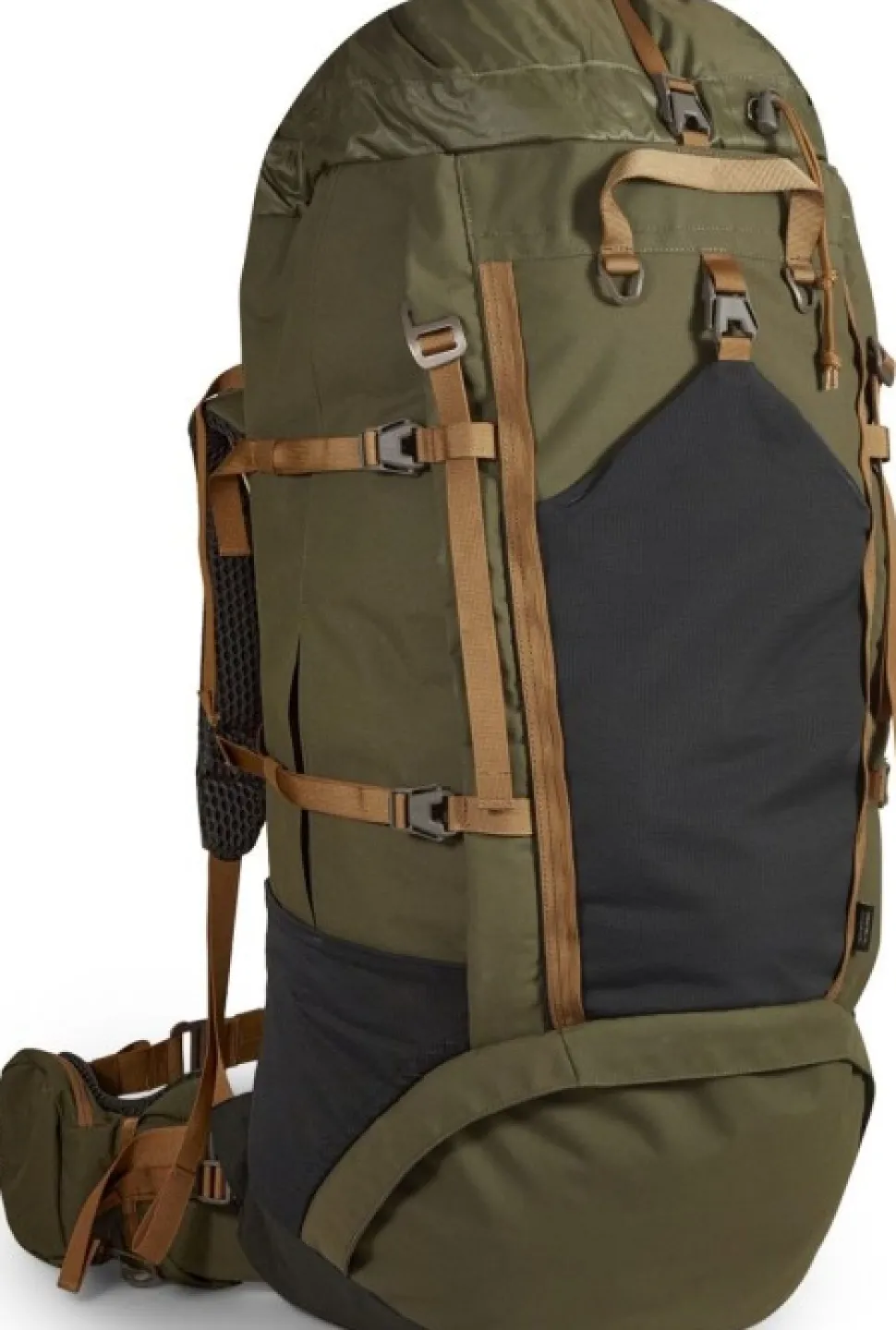 Lundhags Saruk Pro 60 L Regular Long Rinkka, Maastonvihrea