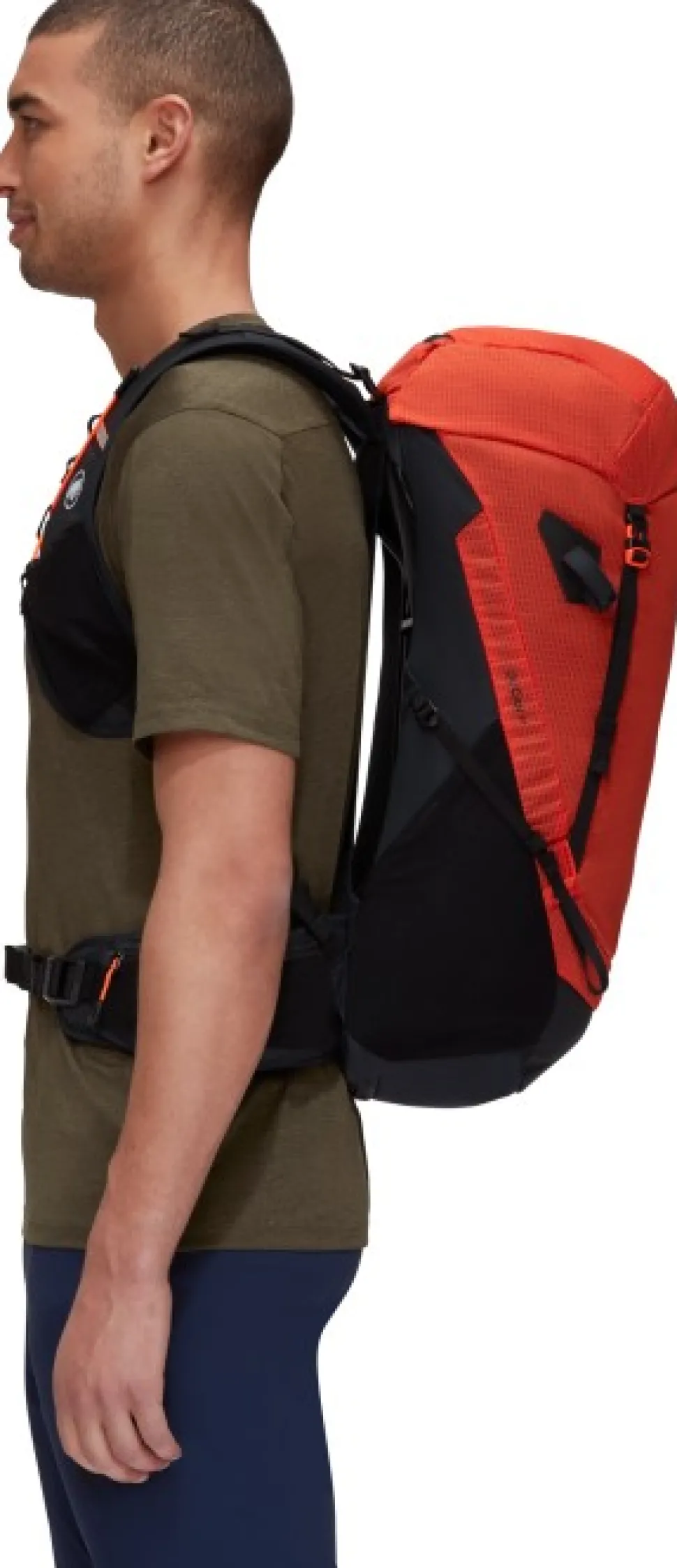 Mammut Ducan 24 Retkeilyreppu, Punainen/Musta
