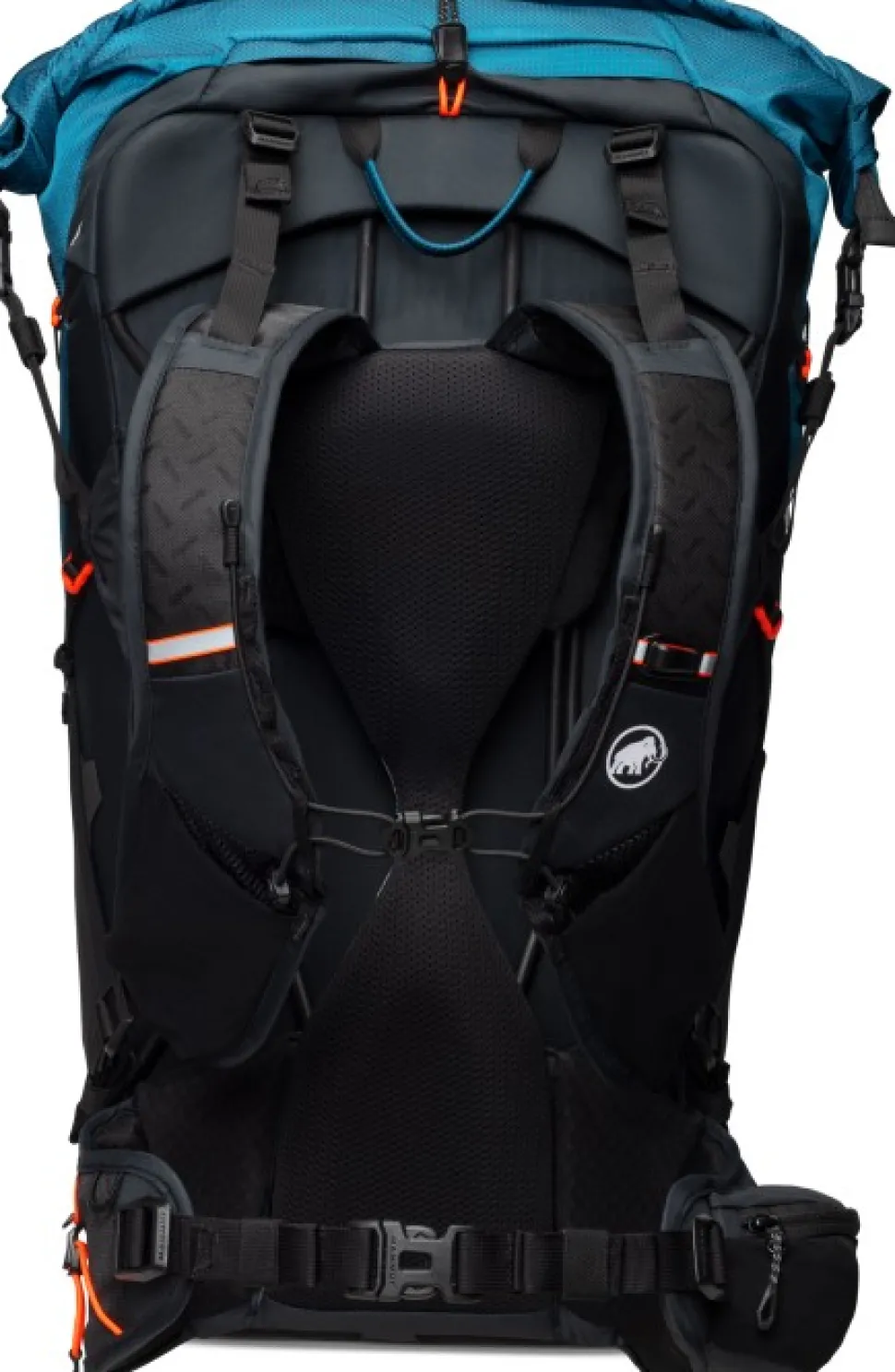 Mammut Ducan Spine 50-60 Vaellusreppu, Petrooli/Musta