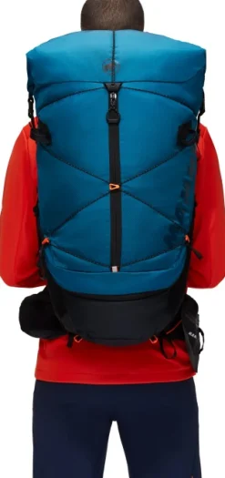 Mammut Ducan Spine 50-60 Vaellusreppu, Petrooli/Musta