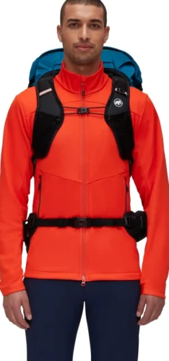 Mammut Ducan Spine 50-60 Vaellusreppu, Petrooli/Musta