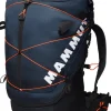 Mammut Ducan Spine 50-60 Women Naisten Vaellusreppu, Tummansininen/Musta
