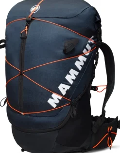 Mammut Ducan Spine 50-60 Women Naisten Vaellusreppu, Tummansininen/Musta
