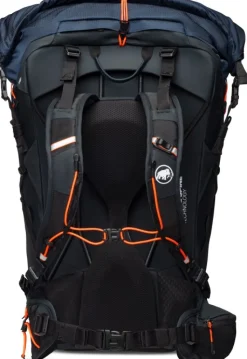 Mammut Ducan Spine 50-60 Women Naisten Vaellusreppu, Tummansininen/Musta