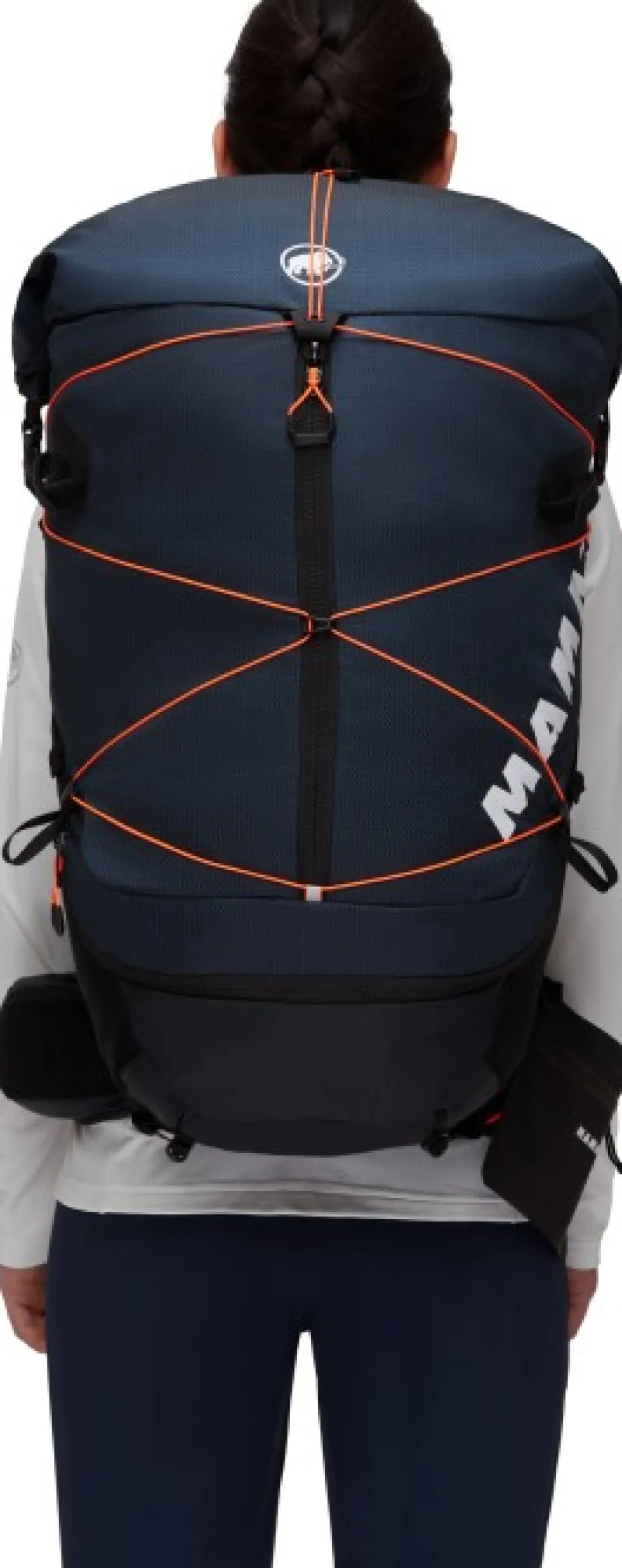 Mammut Ducan Spine 50-60 Women Naisten Vaellusreppu, Tummansininen/Musta