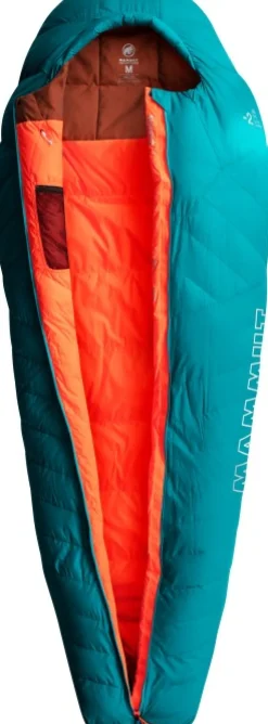 Mammut Relax - Naisten Untuvamakuupussi -2 °C, Petrol