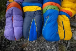 Marmot Teton Naisten Untuvamakuupussi Paisley Purple/Arctic Navy